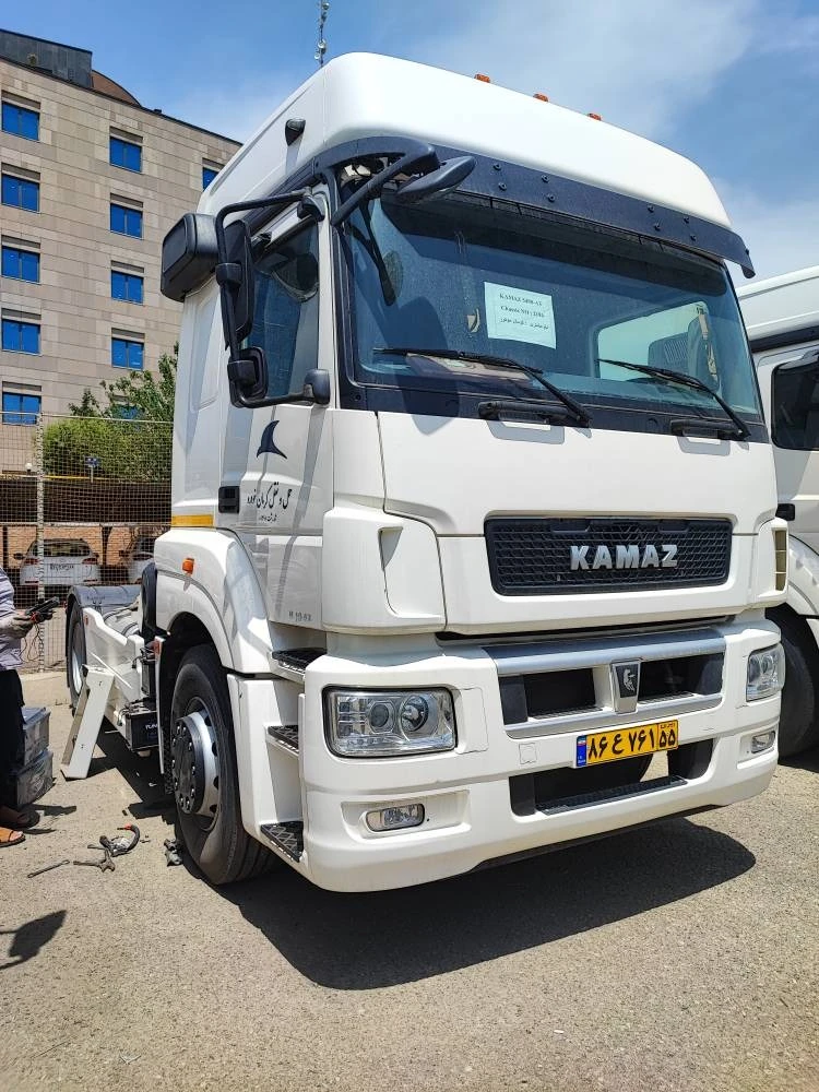Modern KAMAZ 5490 Tractor with Official KKT Branding